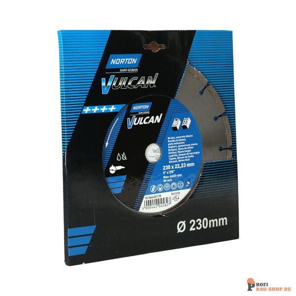 nortonschleifmittel/NORTON_schleifmittel_70184625178 Diamond Blade Norton Vulcan UNI 23x22.23 8x2.4_150801